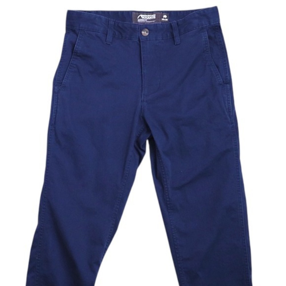 Mountain Khakis Homestead Chino Pants Mens‎ 28 Modern Fit Navy Stretch